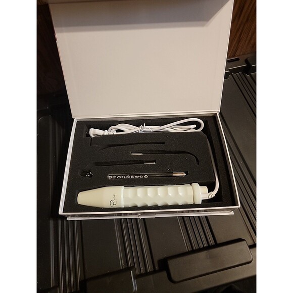 NuDerma Portable Handheld Skin Therapy Wand Machine w/Neon– Anti-Aging - Picture 10 of 13